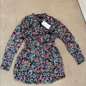 Zara NWT floral dress.